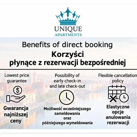 Unique - Blue - Prywatna Sauna, Widok Na Rzeke I Klimatyzacja Apartment Gdansk