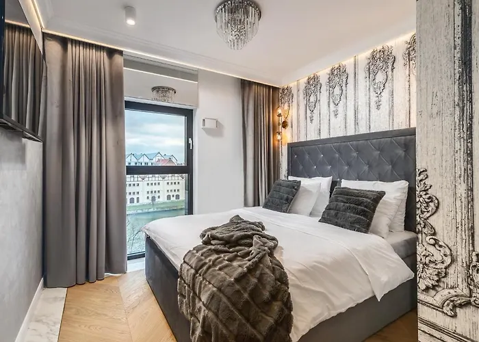 דירה Riverview With Sauna - Old Town - Blue גדנסק